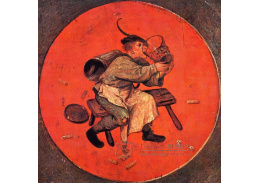 A-6749 Pieter Brueghel - Dvanáct přísloví, pijte a hrajte