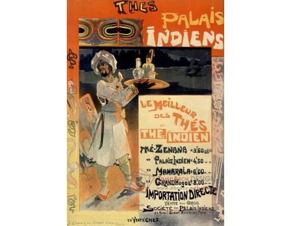 A-7792 Georges de Feure - Plakát indický čaj