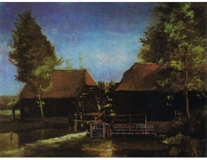 VR2-252 Vincent van Gogh - Vodní mlýn v Kollen