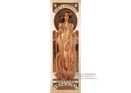 VAM139 Alfons Mucha - Moet a Chandon Dry Imperial