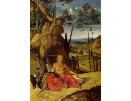 VLL 18 Lorenzo Lotto - Svatý Jeroným v pouští