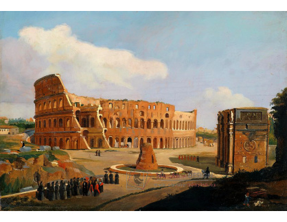 KO I-345 Guiseppe Canella - Pohled na Colosseum