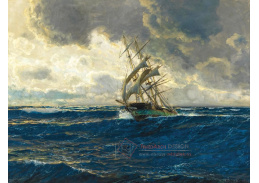 A-1802 Michael Zeno Diemer - Plachetnice na volném moři