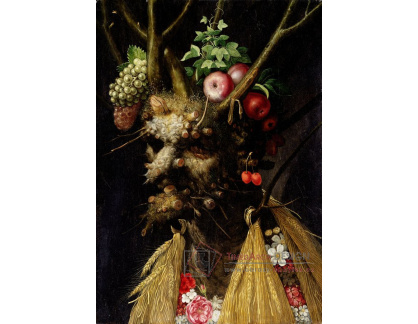 D-7870 Giuseppe Arcimboldo - Čtyři roční období na jedné hlavě