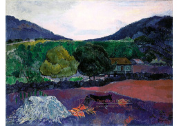 A-128 Paul Gauguin - Krajina se psem