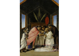 R17-66 Sandro Botticelli - Poslední přijímání Svatého Jeronýma