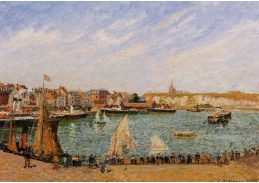 VCP-100 Camille Pissarro - Sluneční odpoledne v zálivu v Dieppe