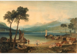 VTR-70 Joseph Mallord William Turner - Ženevské jezero a Mont Blanc