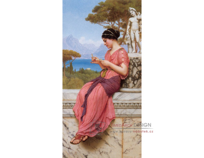 VSO1519 John William Godward - Milostný dopis