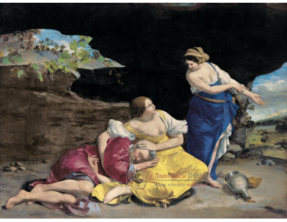 SO IX 204 Orazio Gentileschi - Lot a jeho dcery