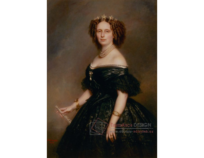 PORT-167 Franz Xavier Winterhalter - Královna Sophie Württemberg