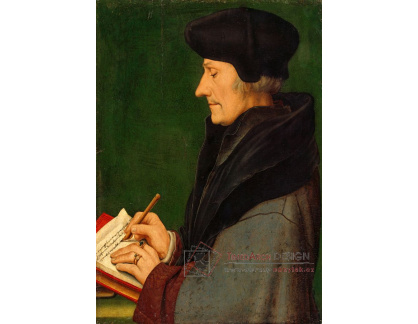 A-2831 Hans Holbein - Portrét Desiderius Erasmus