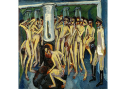 A-5008 Ernst Ludwig Kirchner - Dělostřelci ve sprše