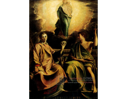 DDSO-2950 Parmigianino - Madonna se svatým Zachariášem
