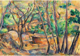 D-7523 Paul Cézanne - Pod stromy