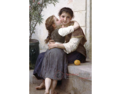 R15-178 Adolph William Bouguereau - Projev lásky