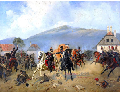 VR268 Alexander Villevalde - Potyčka během maďarské revoluce 1848-1849