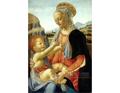SO VII-20 Andrea del Verrocchio - Madonna s dítětem