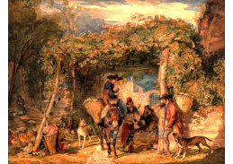 SO XII-242 John Frederick Lewis - Ve vinohradu