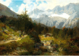 A-773 Josef Schoyerer - Scéna mezi Handeckem a Grimselem