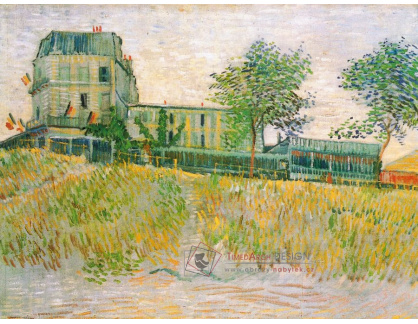 A-3194 Vincent van Gogh - Restaurace Sirene v Asnieres