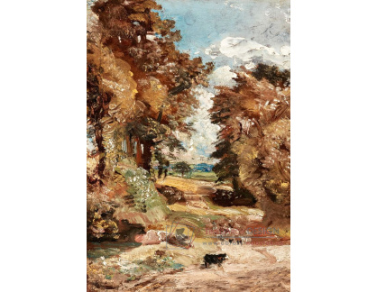 A-4876 John Constable - Kukuřičné pole