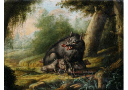 VSO 1149 Georg Ernst Sandner - Vlčice s mláďaty