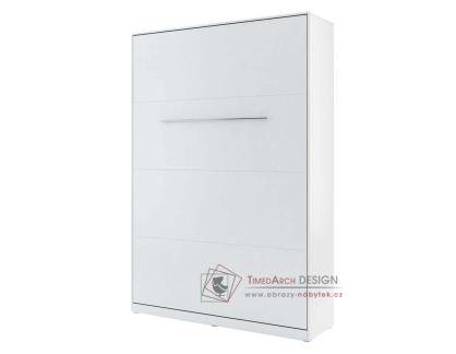 CONCEPT PRO CP-01, vysoká výklopná postel 140x200cm, bílá