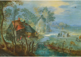 A-8368 Jan Brueghel - Farmy u potoka