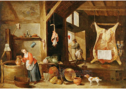 DDSO-4900 David Teniers - U studny ve stodole