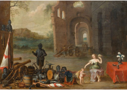 D-6663 Jan van Kessel - Alegorie sentimentu