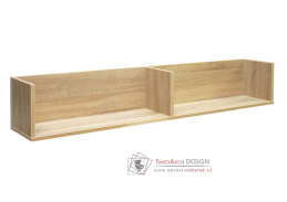 C551 OFFICE, závěsná police 150cm, výběr provedení