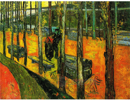 R2-950 Vincent van Gogh - Les Alyscamps, alej v Arles