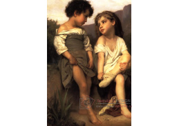 R15-106 Adolph William Bouguereau - Na okraji potoka