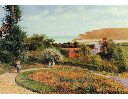 VCP-243 Camille Pissarro - Zahrada hotelu Berneval