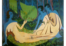 VELK 8 Ernst Ludwig Kirchner - Tři akty v lese