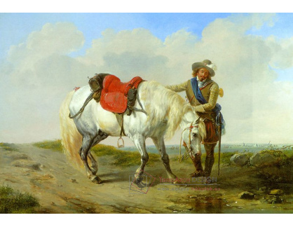 SO VI-391 Eugene Verboeckhoven - Napájení koně