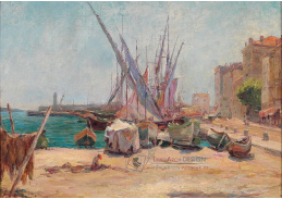KO IV-327 Leopold Robert - Motiv z Cannes