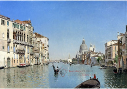 KO IV-419 Martín Rico y Ortega - Gondola  na Canal Grande v Benátkách