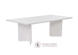 SABIN, konferenční stolek 119x60cm, bílá