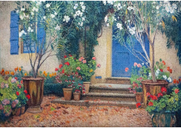 A-7419 Henri Martin - Modré dveře v Marquayrolu