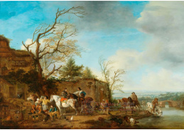 DDSO-4120 Philips Wouwerman - Občerstvení jezdců