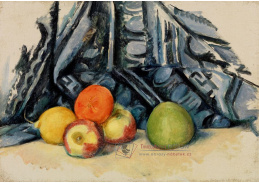 D-7510 Paul Cézanne - Jablka a hadřík