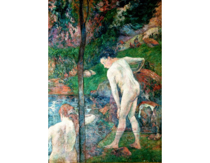 R9-50 Paul Gauguin - Dvě koupající se ženy