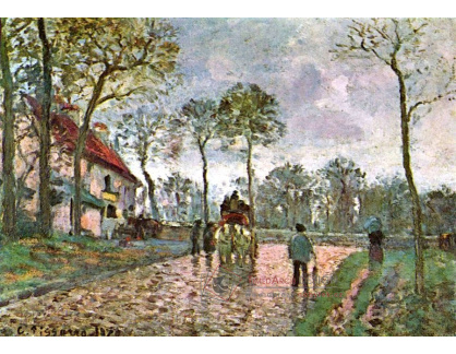 VCP-76 Camille Pissarro - Pracovitost, Louveciennes