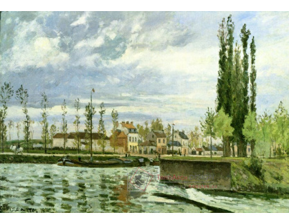 VCP-465 Camille Pissarro - Zámek v Pontoise