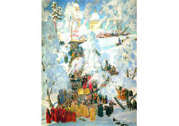 VR34 Boris Kustodiev - Svěcení vody