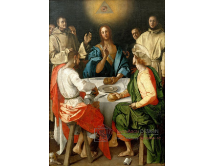 VSO174 Jacopo Pontormo - Večeře v Emauzích