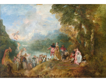 SO V-180 Antoine Watteau - Nalodění na Cythereu