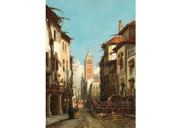 D-6052 Francois Antoine Bossuet - Rue de la Giralda v Seville